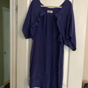 Royal blue feminine dress large